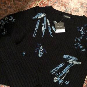 Retro top shop US 4 black sweater